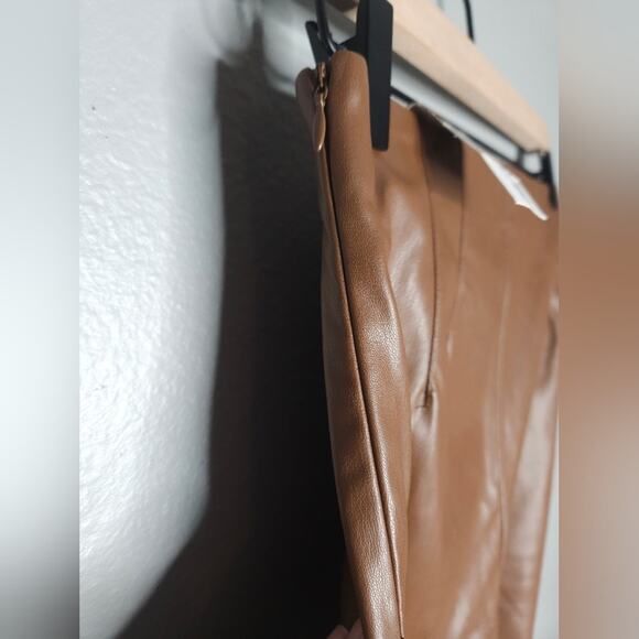 Zara brown liquid legging - Picture 4 of 7